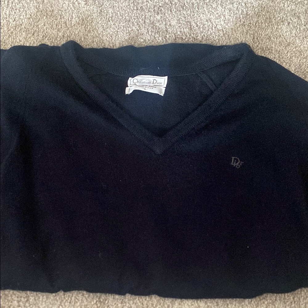 Dior Men's Black Sweater